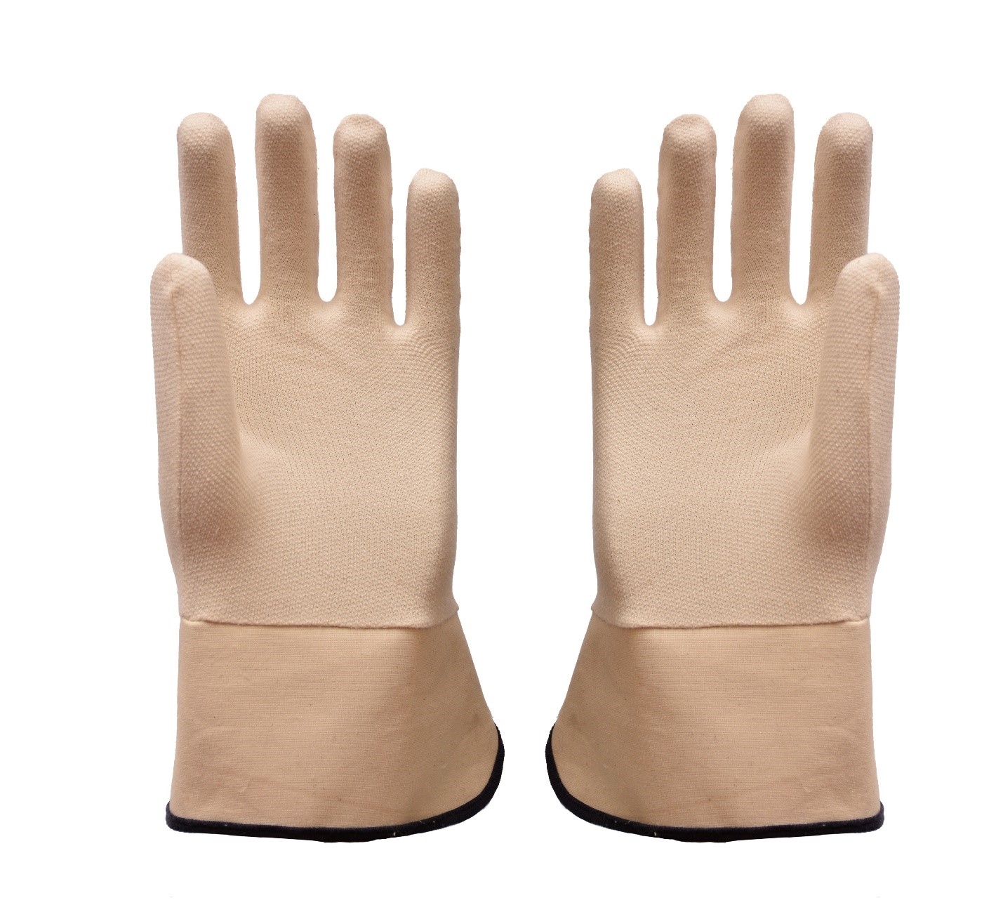 Cotton Jersey Dipping Liner Gloves with cuff