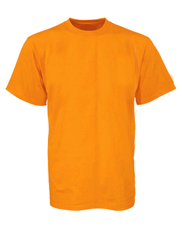 Orange Round Neck T-Shirt